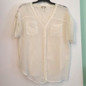 Ivory blouse